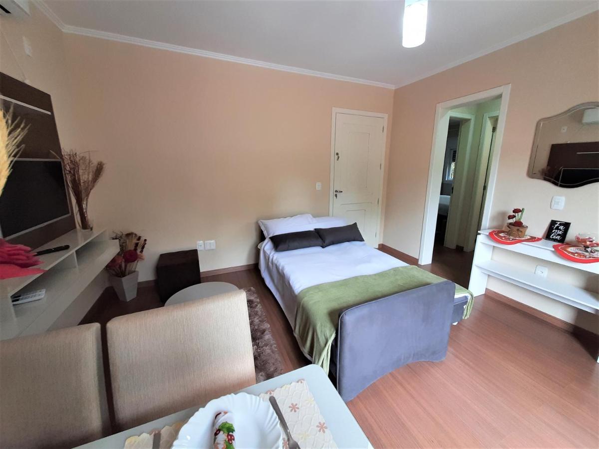 Apartamento Refugio Do Ipe Em Gramado - Proximo Ao Lago Negro Kültér fotó